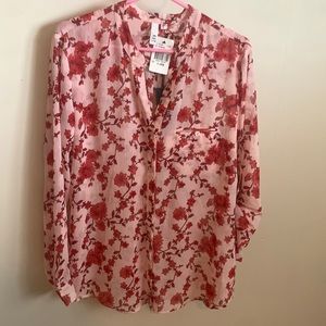 KUT floral blouse. Size XL